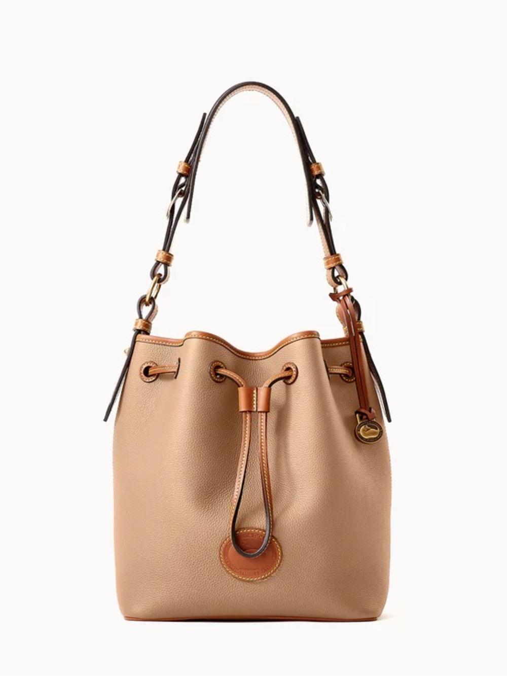 Dooney & Bourke All Weather Leather Drawstring 25